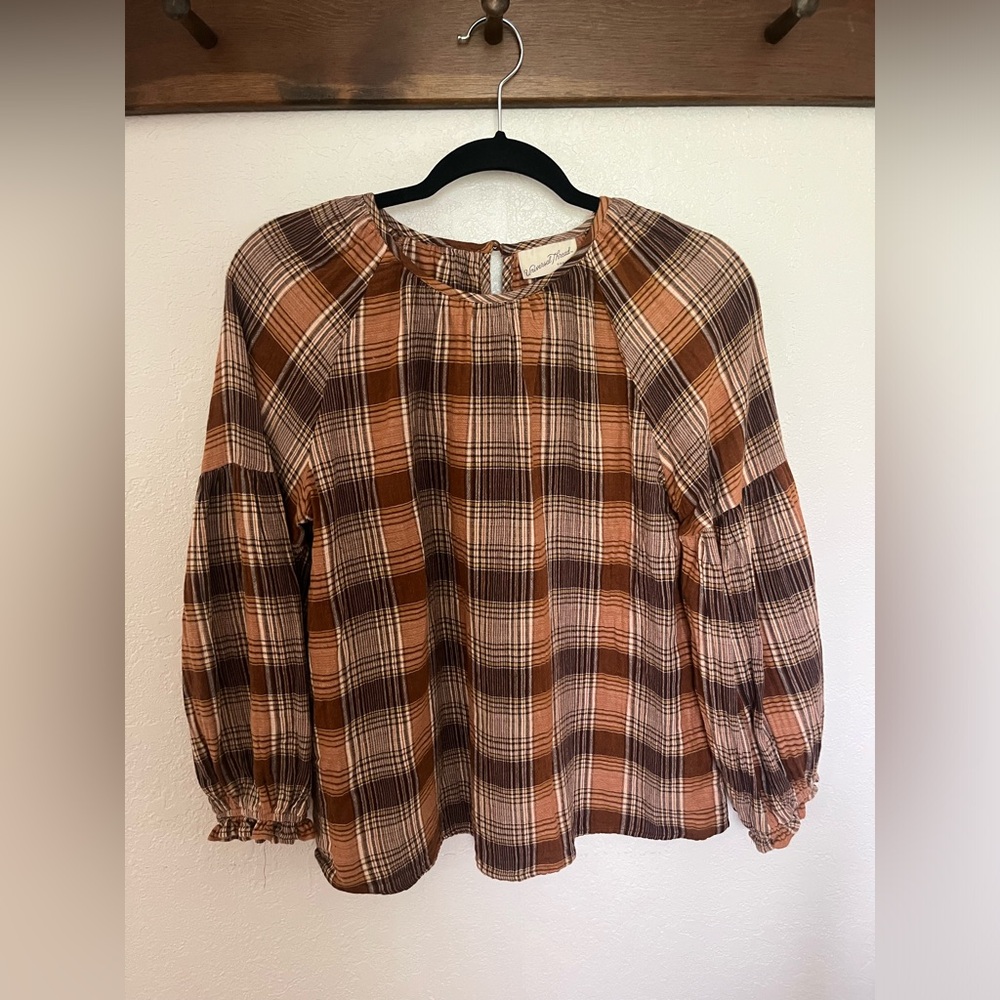 Universal Thread Balloon Sleeve Blouse